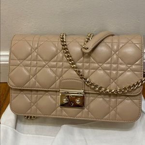 Small Miss Dior prom flag bag